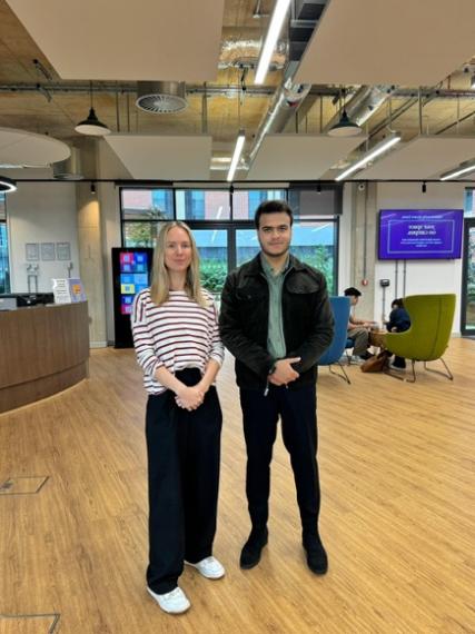 Muhammad Talha meets University of Sussex, Brighton