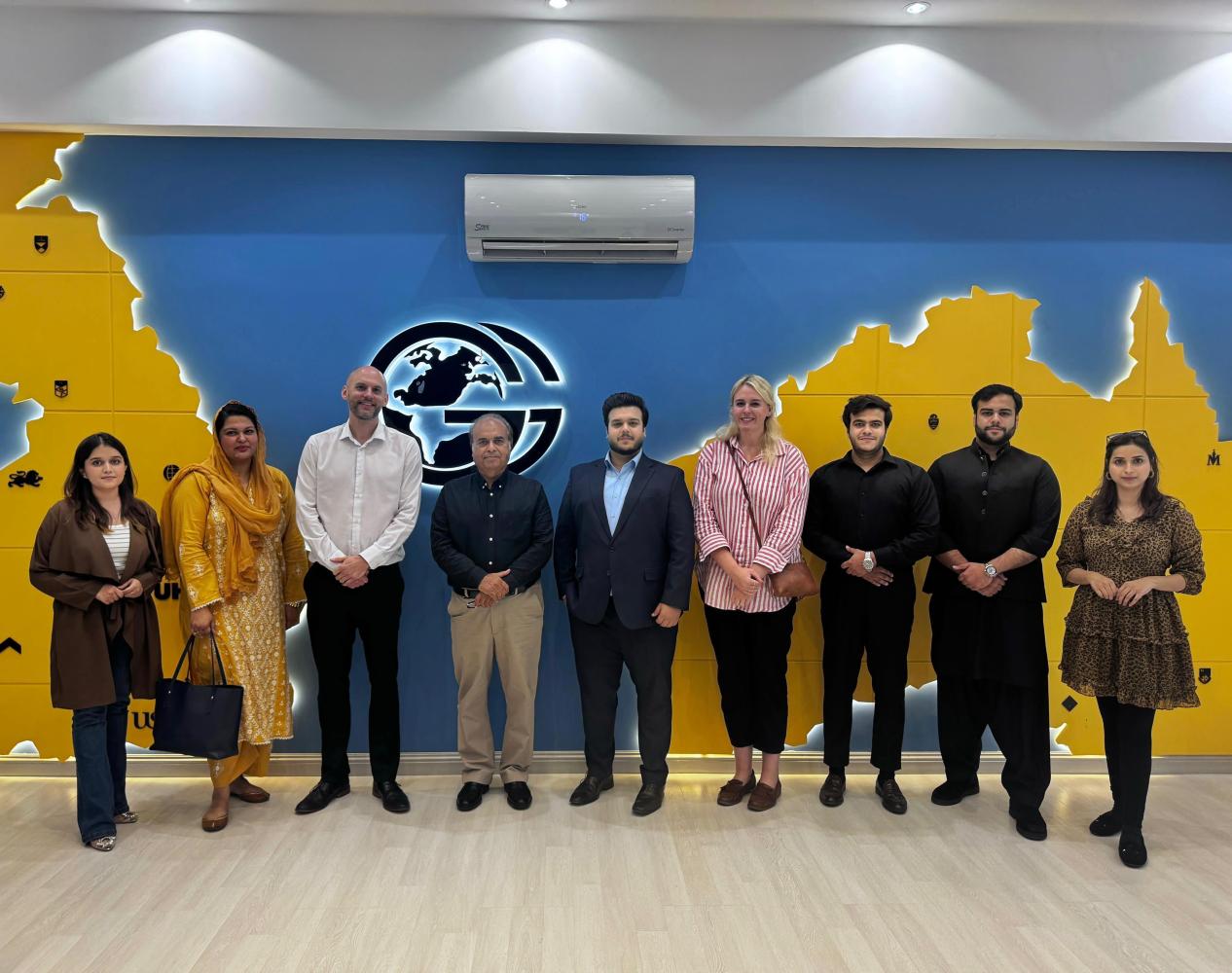 Keele University Team Visits Gohata Global Gulberg Office