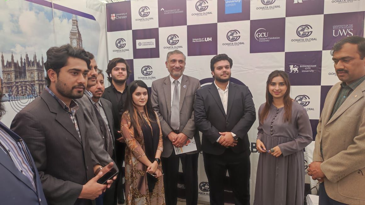 Gohata Global with Rector of COMSATS University Lahore