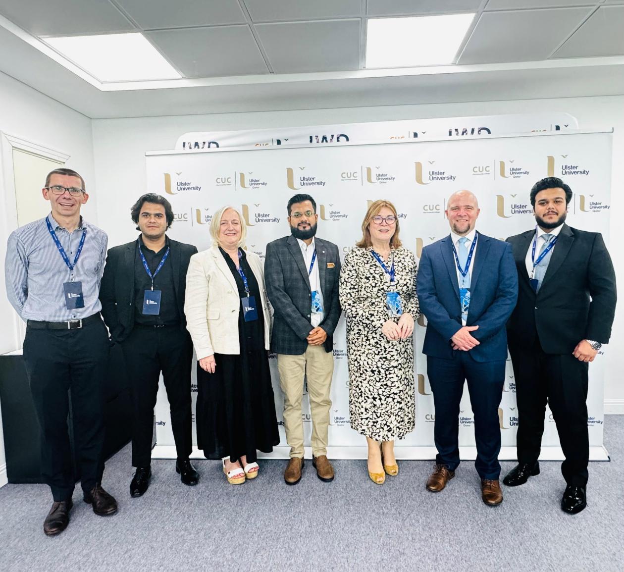 Gohata Global Directors at CUC Ulster University Event, Qatar