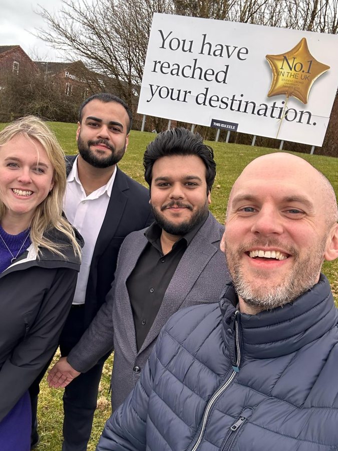Gohata Global at Keele University Campus Visit